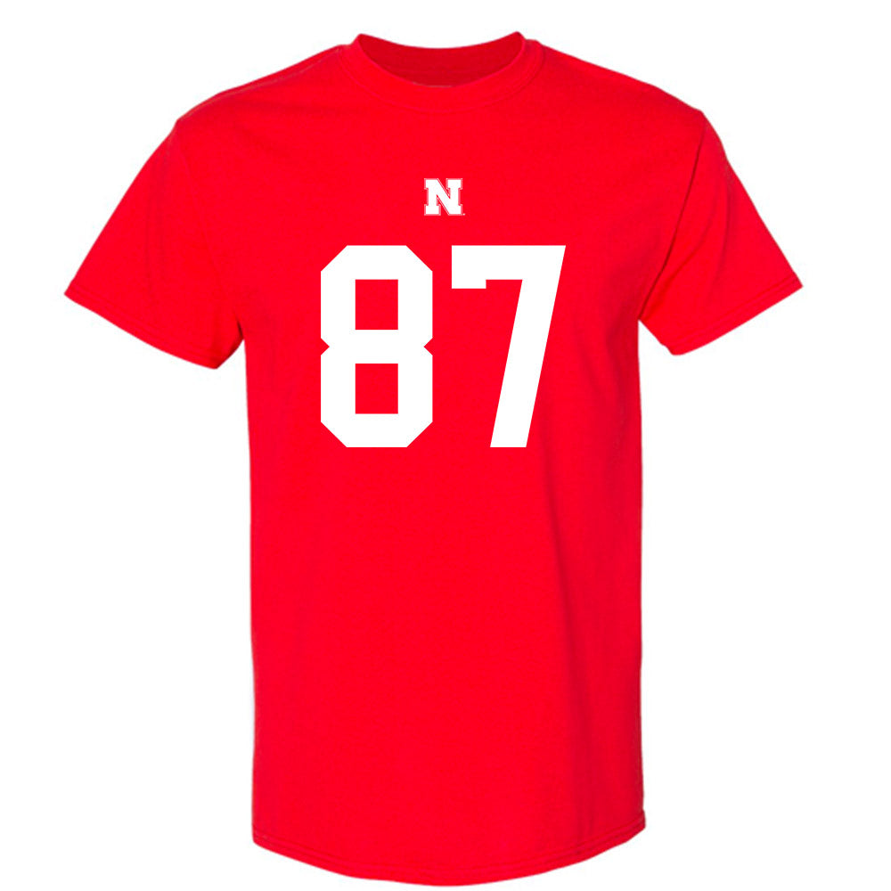 Nebraska - NCAA Football : Nate Boerkircher - T-Shirt Generic Shersey