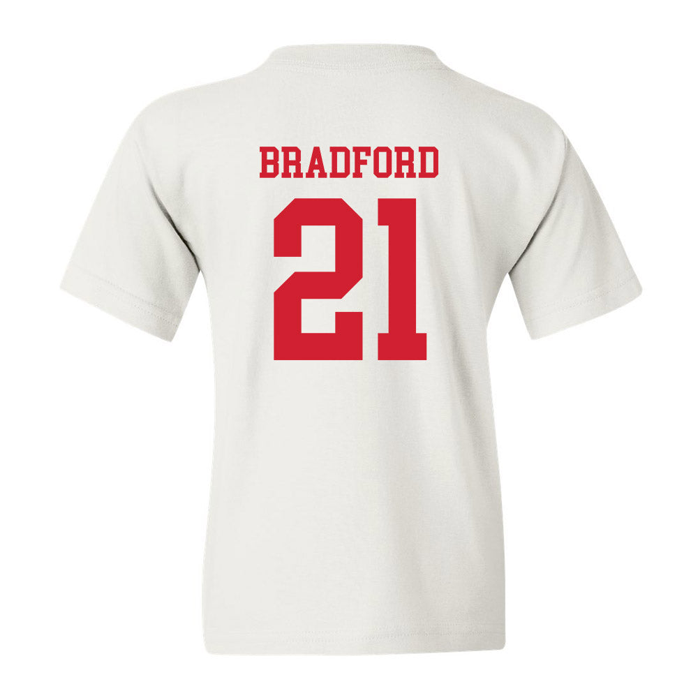 Nebraska - NCAA Baseball : Clay Bradford - Youth T-Shirt Sports Shersey