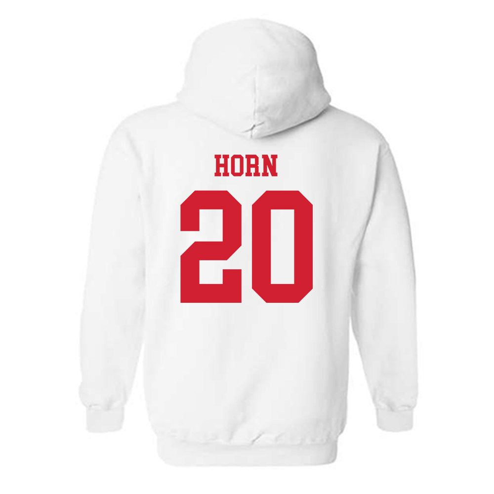 Nebraska - NCAA Baseball : Tyner Horn - Hooded Sweatshirt Sports Shersey