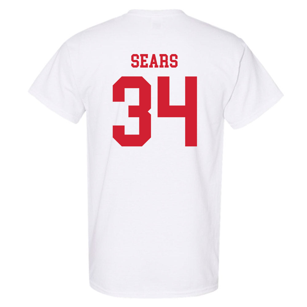Nebraska - NCAA Baseball : Brett Sears - T-Shirt Sports Shersey