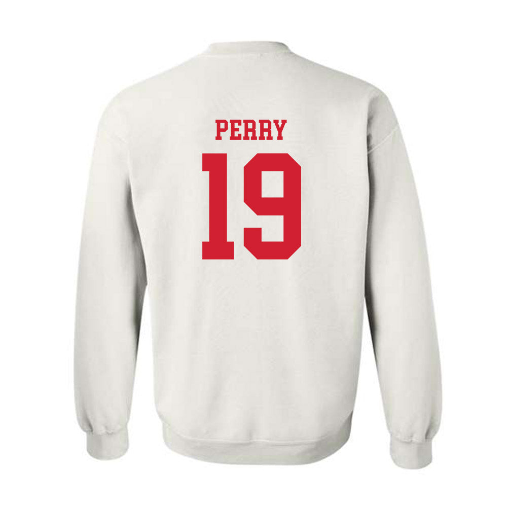 Nebraska - NCAA Baseball : Kyle Perry - Crewneck Sweatshirt Sports Shersey