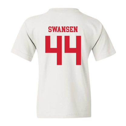 Nebraska - NCAA Baseball : Gabe Swansen - Youth T-Shirt Sports Shersey