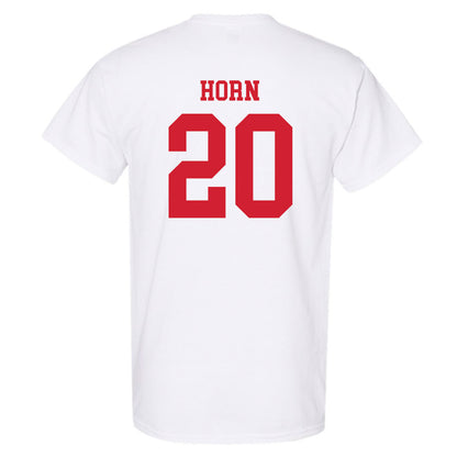 Nebraska - NCAA Baseball : Tyner Horn - T-Shirt Sports Shersey