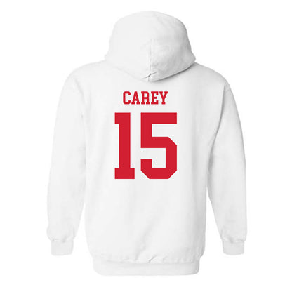 Nebraska - NCAA Baseball : Dylan Carey - Hooded Sweatshirt Sports Shersey