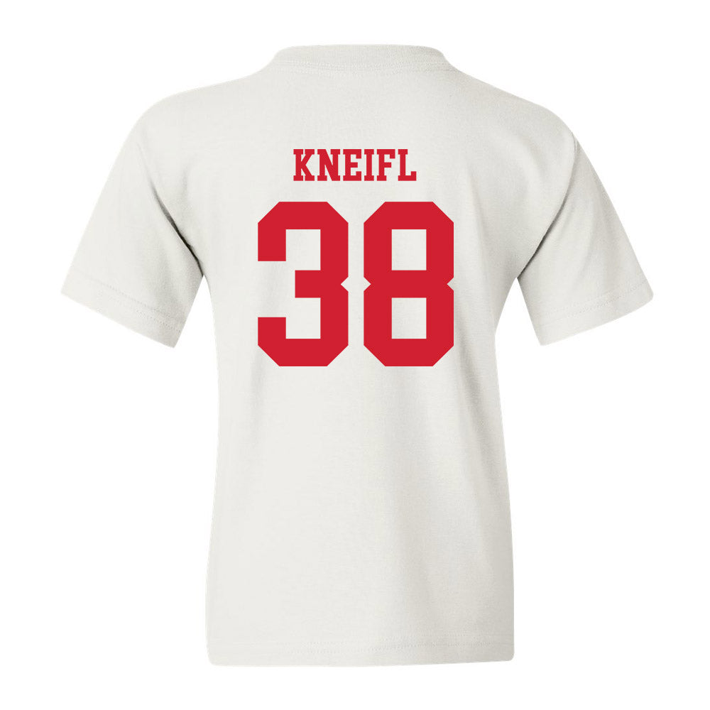 Nebraska - NCAA Baseball : Brooks Kneifl - Youth T-Shirt Sports Shersey