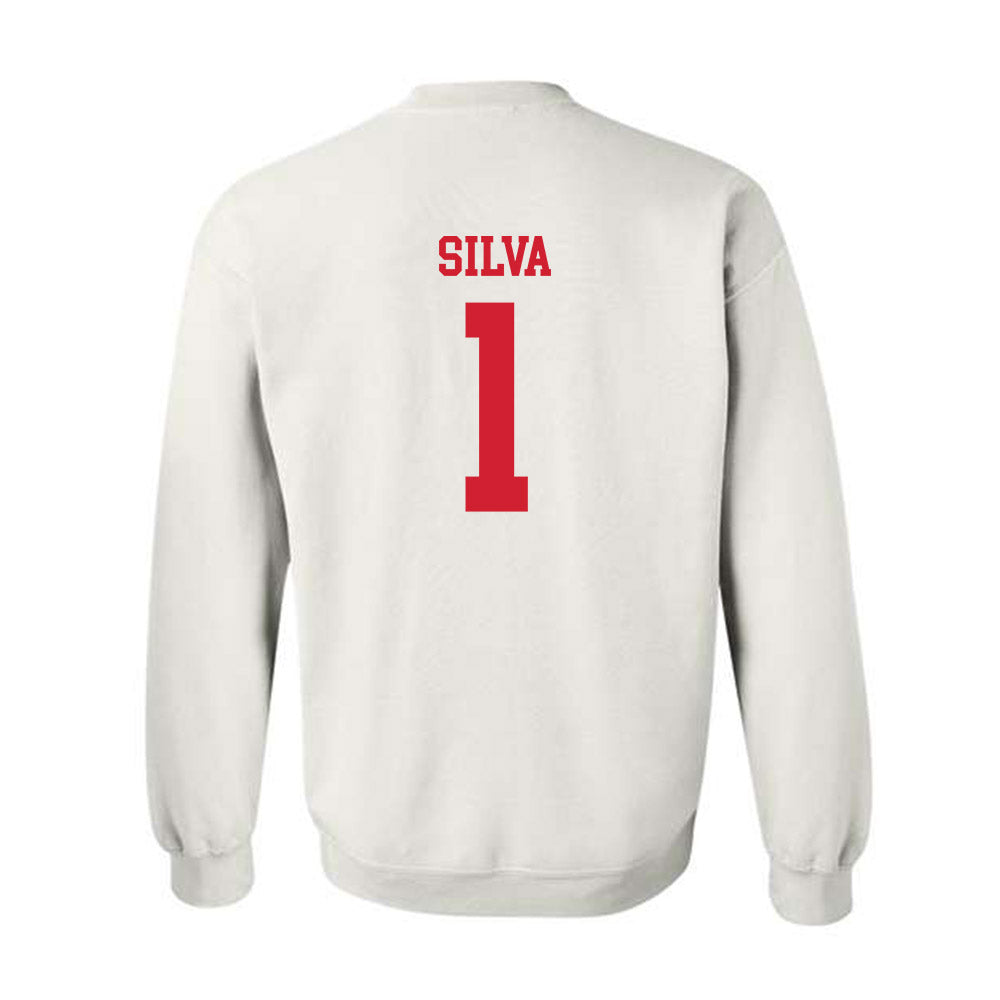 Nebraska - NCAA Baseball : Riley Silva - Crewneck Sweatshirt Sports Shersey