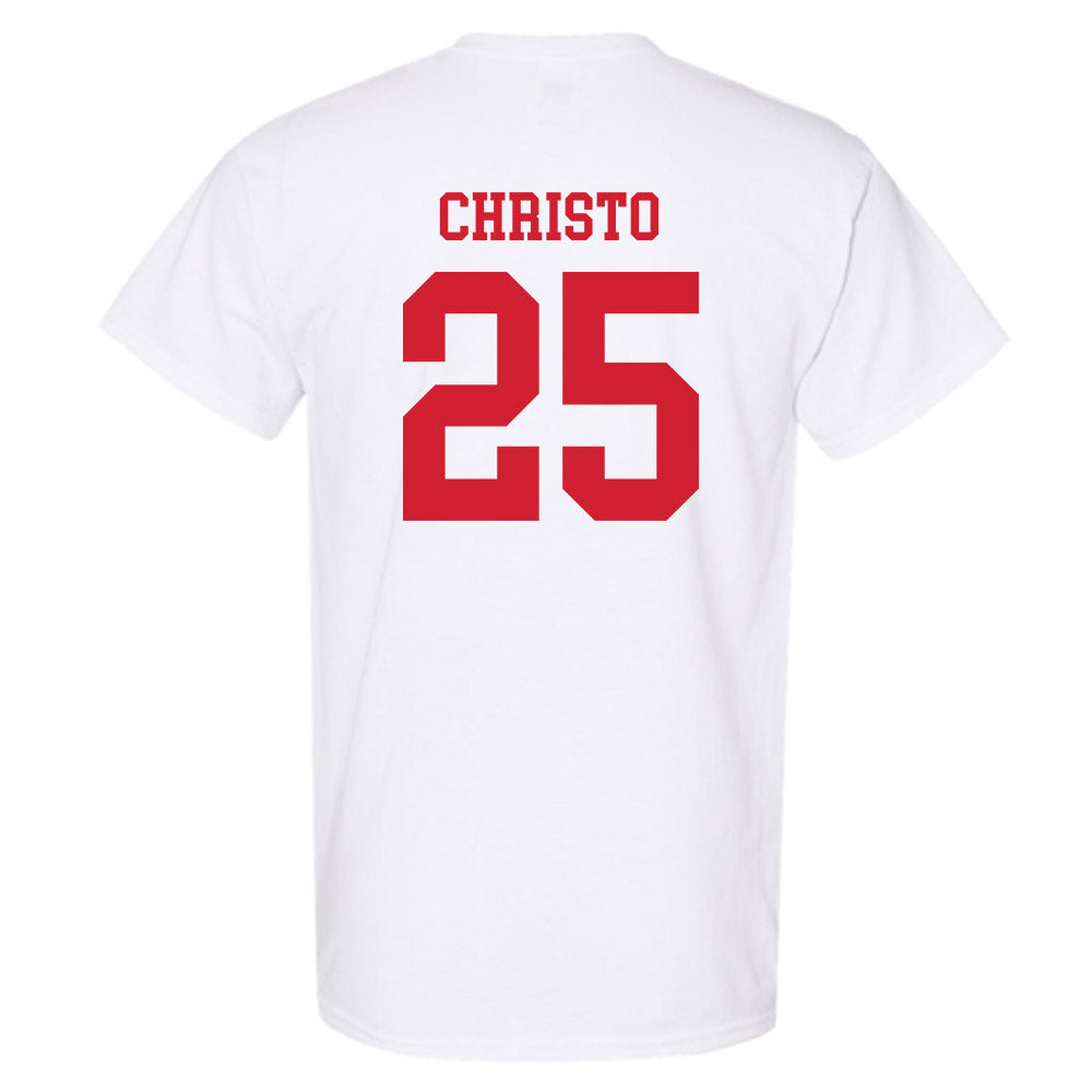 Nebraska - NCAA Baseball : Drew Christo - T-Shirt Sports Shersey