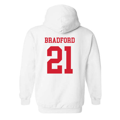 Nebraska - NCAA Baseball : Clay Bradford - Hooded Sweatshirt Sports Shersey