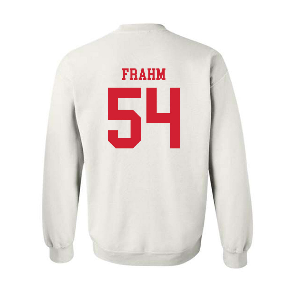 Nebraska - NCAA Baseball : Trey Frahm - Crewneck Sweatshirt Sports Shersey