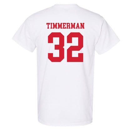 Nebraska - NCAA Baseball : Tucker Timmerman - T-Shirt Sports Shersey