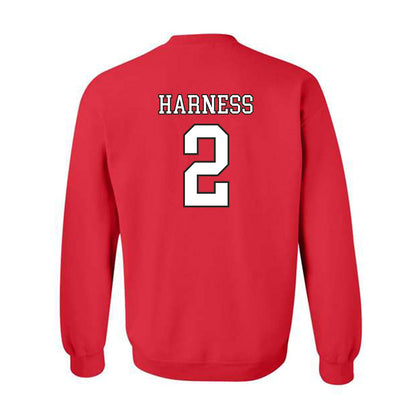 Nebraska - NCAA Softball : Sarah Harness - Crewneck Sweatshirt Sports Shersey