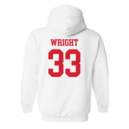 Nebraska - NCAA Football : Javin Wright - Hooded Sweatshirt