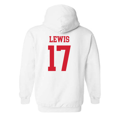 Nebraska - NCAA Baseball : Hayden Lewis - Hooded Sweatshirt Classic Shersey