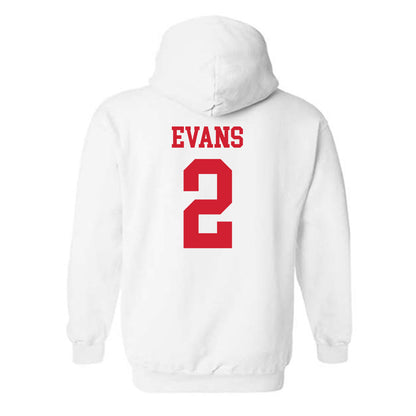 Nebraska - NCAA Baseball : Matt Evans - Hooded Sweatshirt Classic Shersey