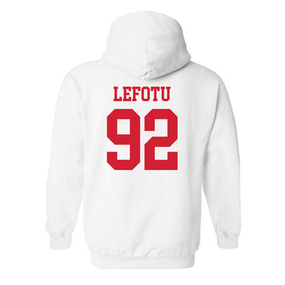 Nebraska - NCAA Football : Sua Lefotu - Hooded Sweatshirt