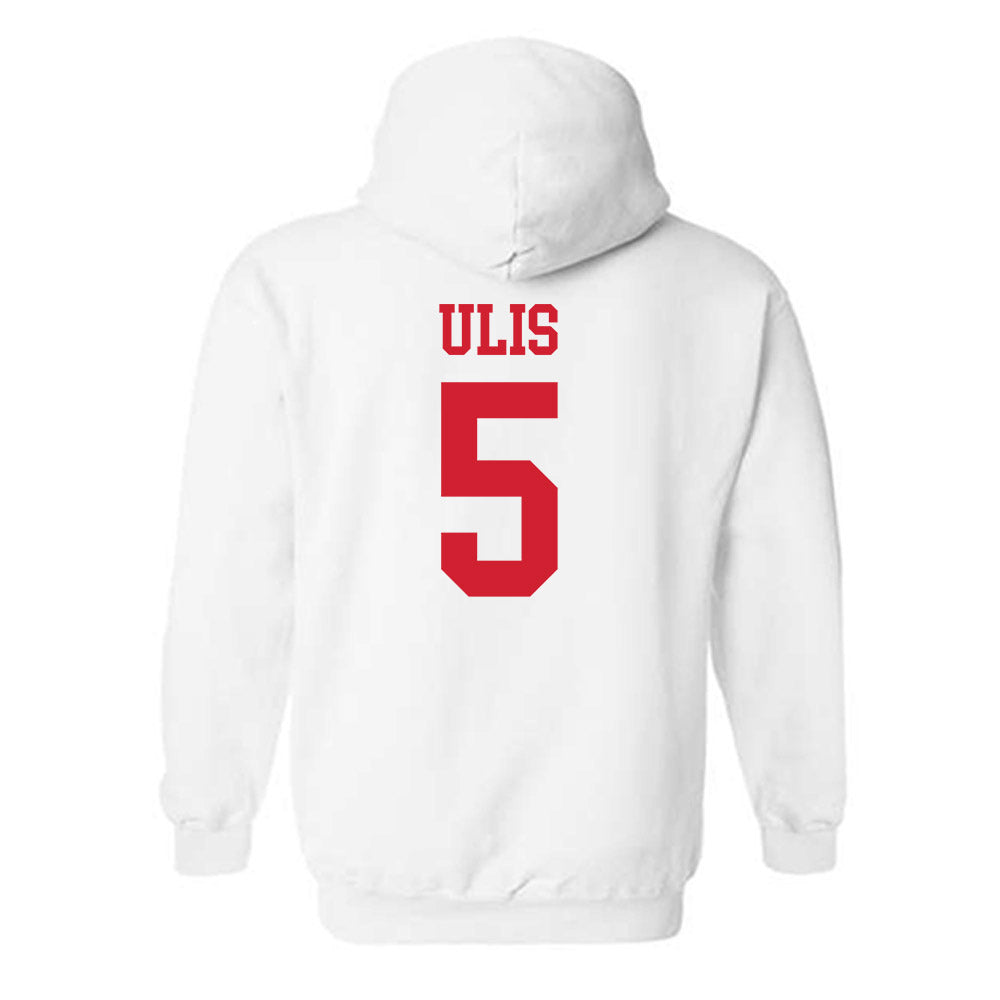 Nebraska - NCAA Men's Basketball : Ahron Ulis - Hooded Sweatshirt Classic Shersey