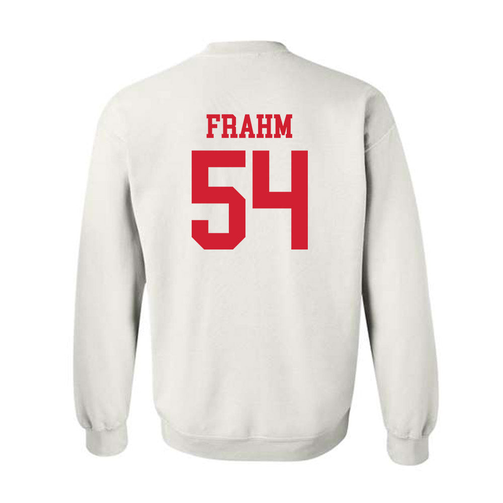 Nebraska - NCAA Baseball : Trey Frahm - Crewneck Sweatshirt Classic Shersey