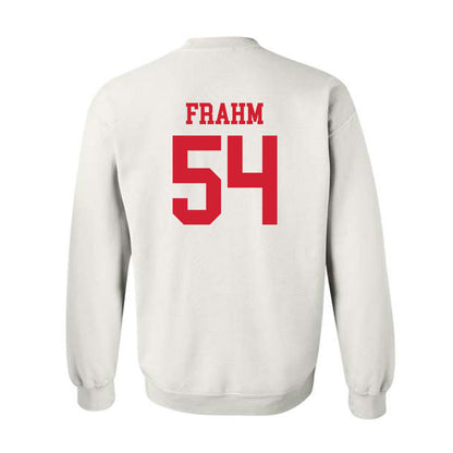 Nebraska - NCAA Baseball : Trey Frahm - Crewneck Sweatshirt Classic Shersey