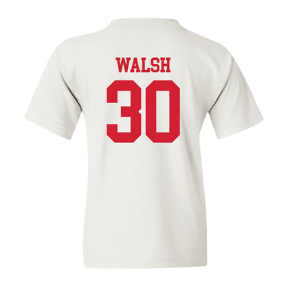 Nebraska - NCAA Baseball : Will Walsh - Youth T-Shirt Classic Shersey