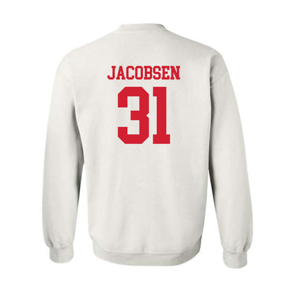 Nebraska - NCAA Men's Basketball : Cale Jacobsen - Crewneck Sweatshirt Classic Shersey