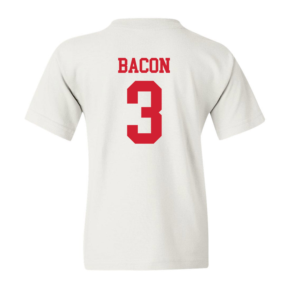 Nebraska - NCAA Softball : Bella Bacon - Youth T-Shirt Classic Shersey