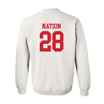Nebraska - NCAA Football : Ethan Nation - Sweatshirt