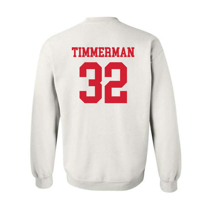 Nebraska - NCAA Baseball : Tucker Timmerman - Crewneck Sweatshirt Classic Shersey