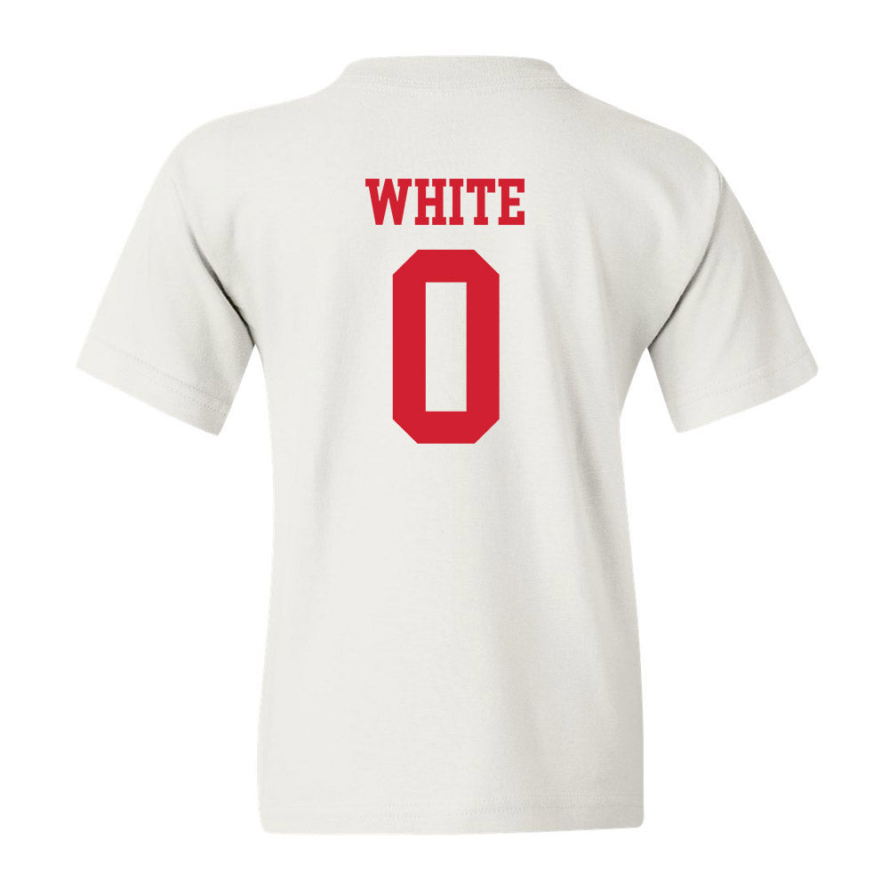 Nebraska - NCAA Women's Basketball : Darian White - Youth T-Shirt Classic Shersey