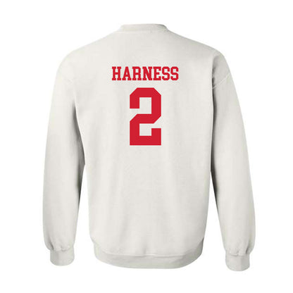 Nebraska - NCAA Softball : Sarah Harness - Crewneck Sweatshirt Classic Shersey