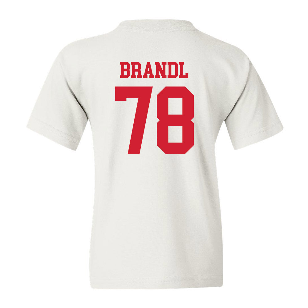 Nebraska - NCAA Football : Jacob Brandl - Youth T-Shirt Classic Shersey