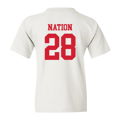 Nebraska - NCAA Football : Ethan Nation - Youth T-Shirt