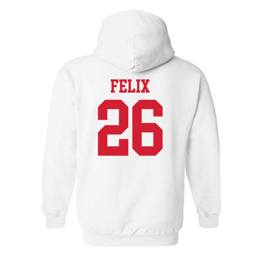 Nebraska - NCAA Softball : Alina Felix - Hooded Sweatshirt Classic Shersey