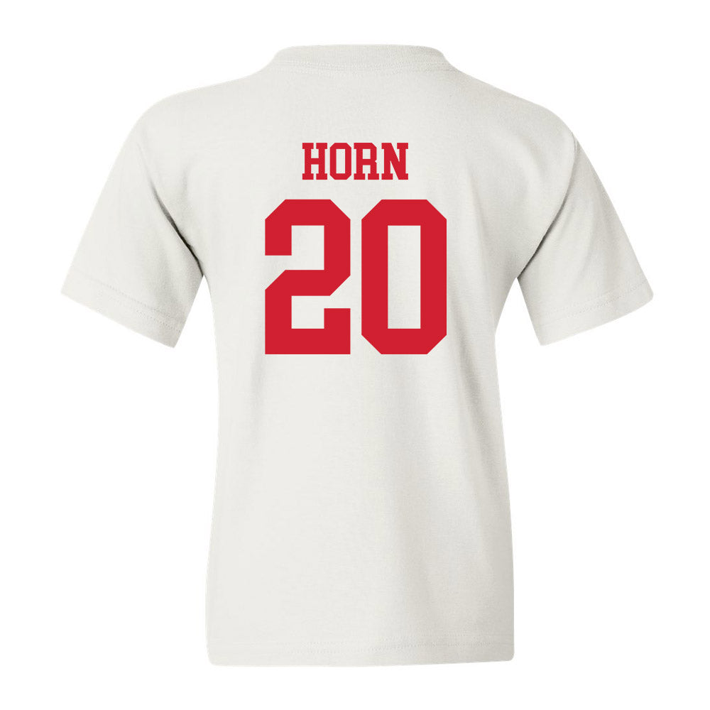 Nebraska - NCAA Baseball : Tyner Horn - Youth T-Shirt Classic Shersey