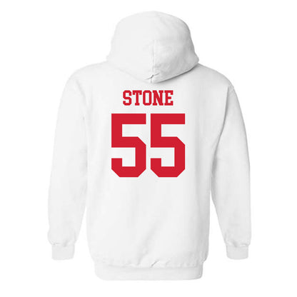 Nebraska - NCAA Baseball : Tyler Stone - Hooded Sweatshirt Classic Shersey