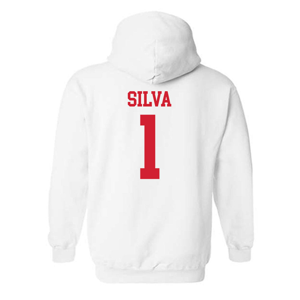 Nebraska - NCAA Baseball : Riley Silva - Hooded Sweatshirt Classic Shersey