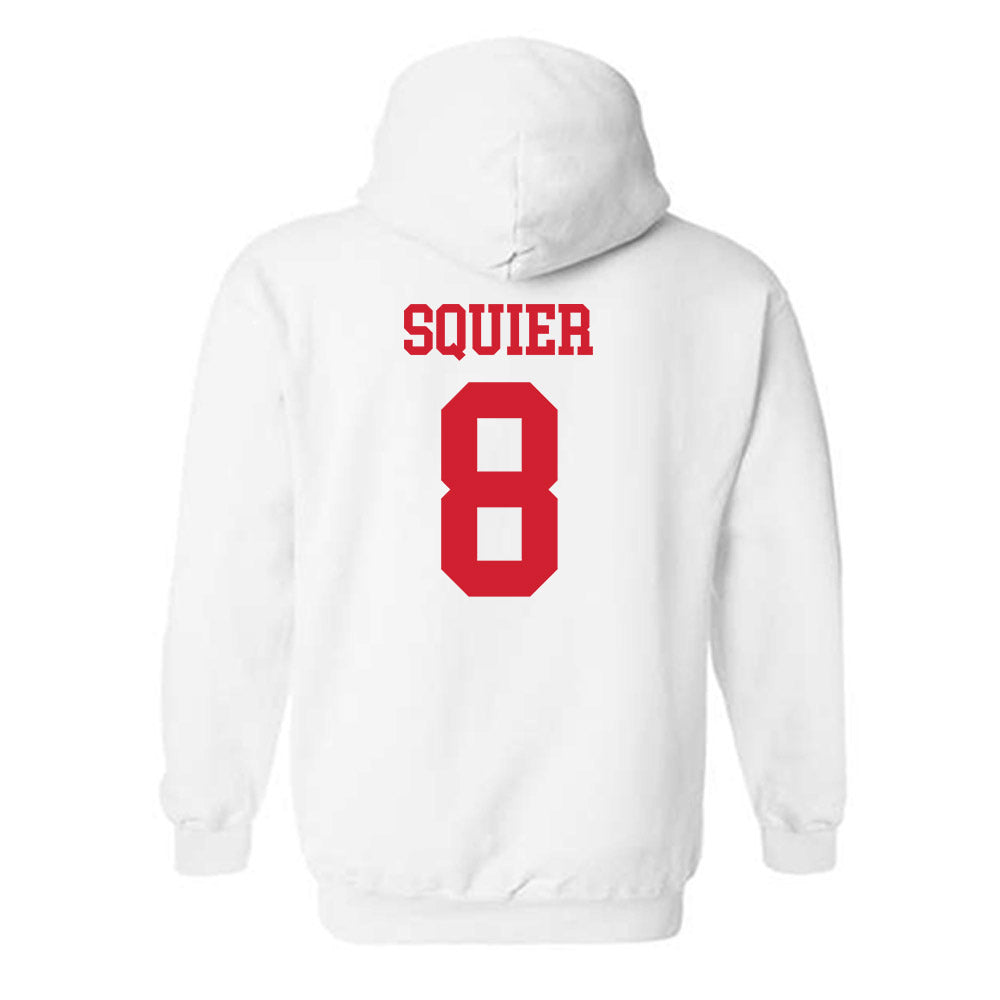 Nebraska - NCAA Softball : Abbie Squier - Hooded Sweatshirt Classic Shersey