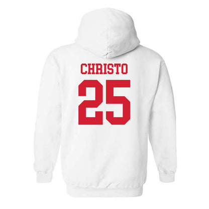 Nebraska - NCAA Baseball : Drew Christo - Hooded Sweatshirt Classic Shersey