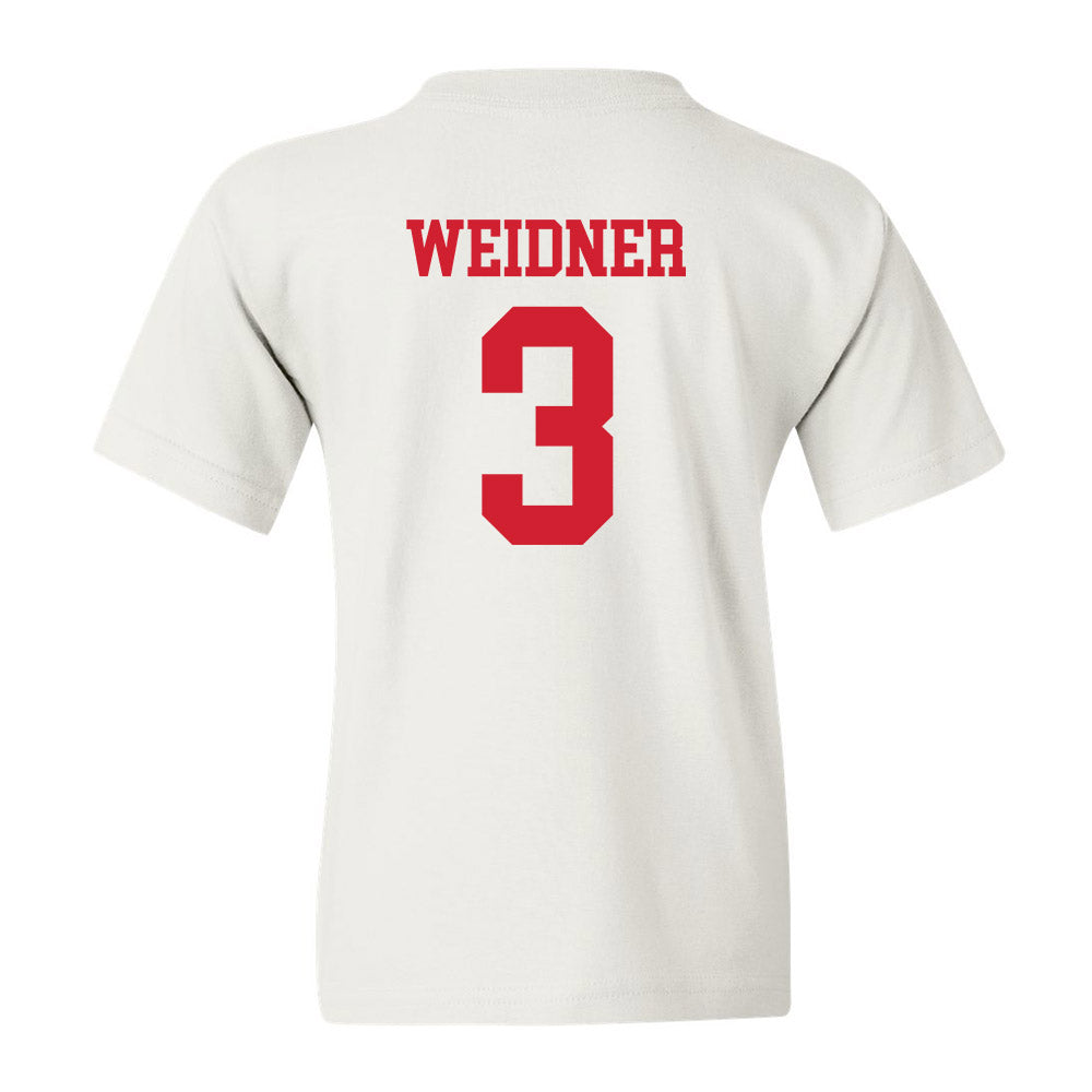 Nebraska - NCAA Women's Basketball : Allison Weidner Youth T-Shirt