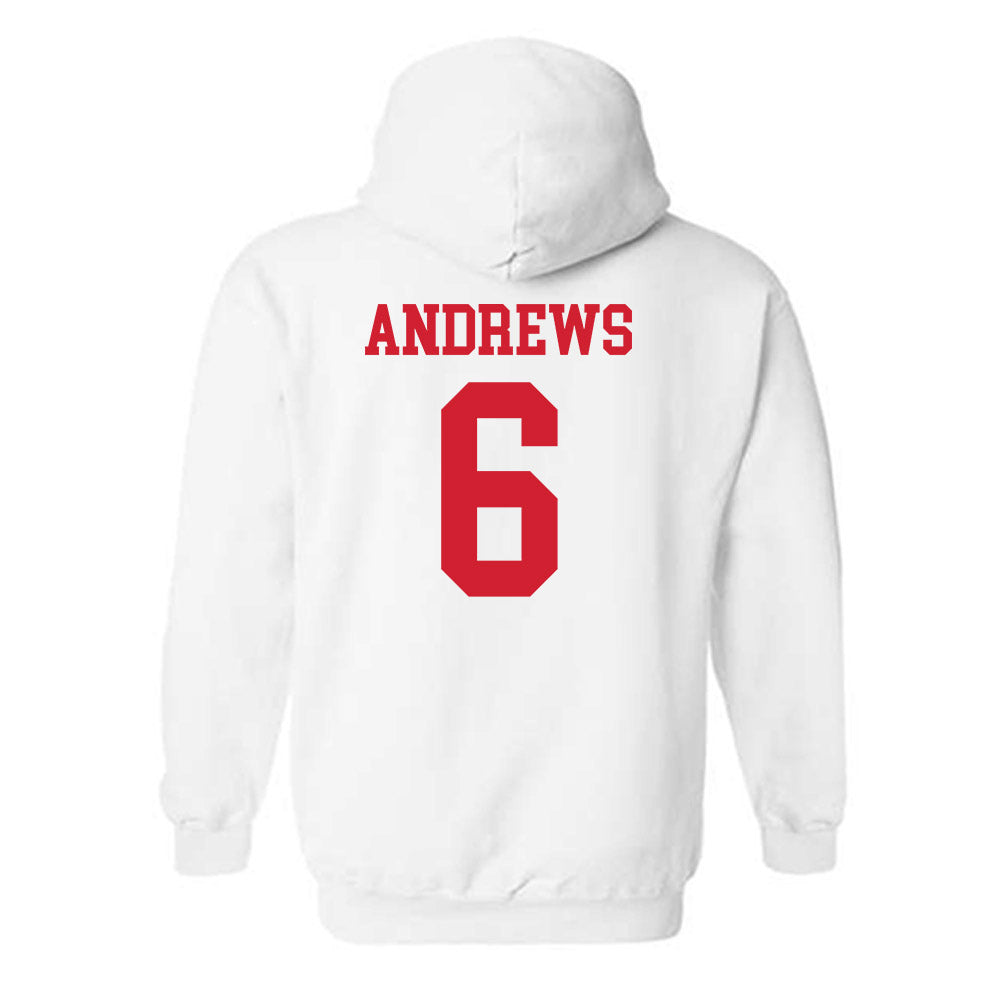 Nebraska - NCAA Softball : Billie Andrews - Hooded Sweatshirt Classic Shersey