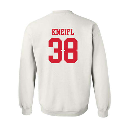 Nebraska - NCAA Baseball : Brooks Kneifl - Crewneck Sweatshirt Classic Shersey