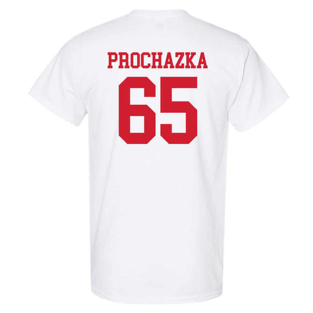 Nebraska - NCAA Football : Teddy Prochazka - Short Sleeve T-Shirt
