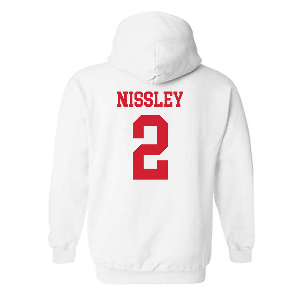 Nebraska - NCAA Women's Basketball : Logan Nissley - Hooded Sweatshirt Classic Shersey