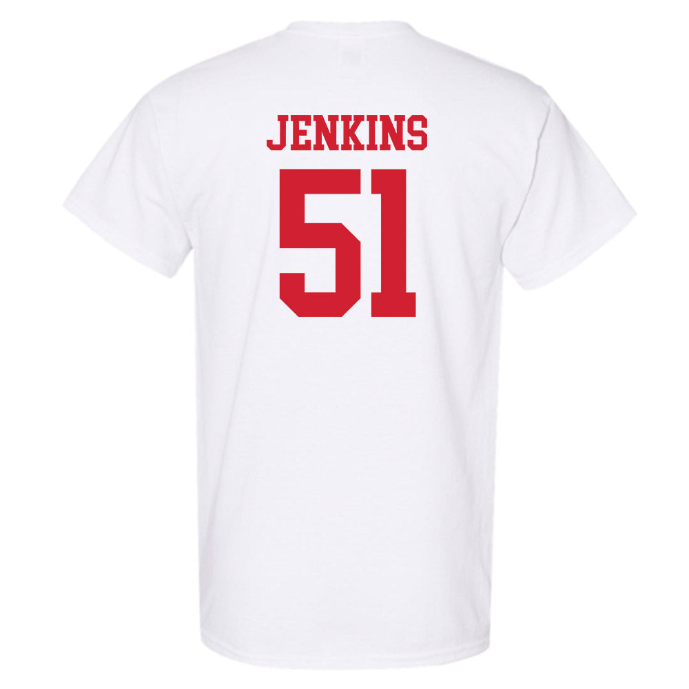 Nebraska - NCAA Football : Justin Jenkins - Short Sleeve T-Shirt