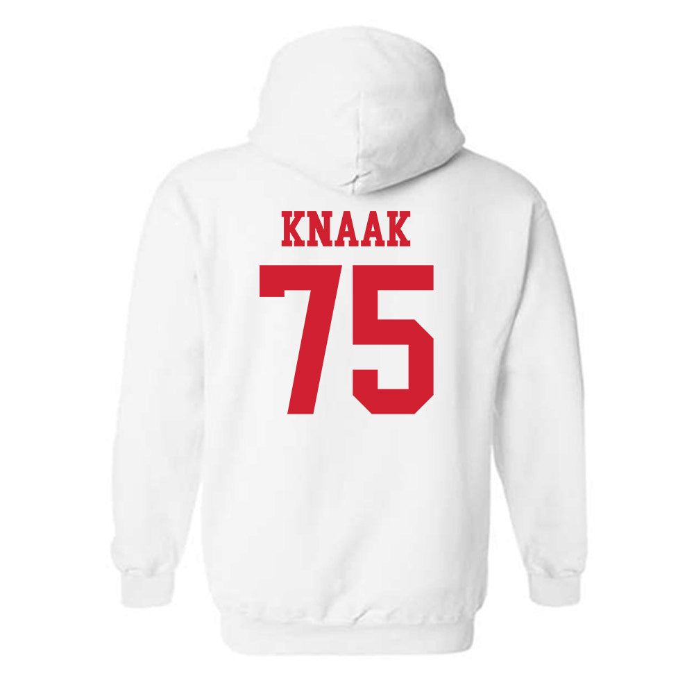 Nebraska - NCAA Football : Tyler Knaak - Hooded Sweatshirt