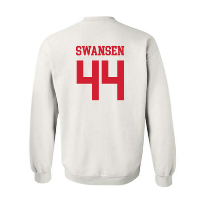 Nebraska - NCAA Baseball : Gabe Swansen - Crewneck Sweatshirt Classic Shersey