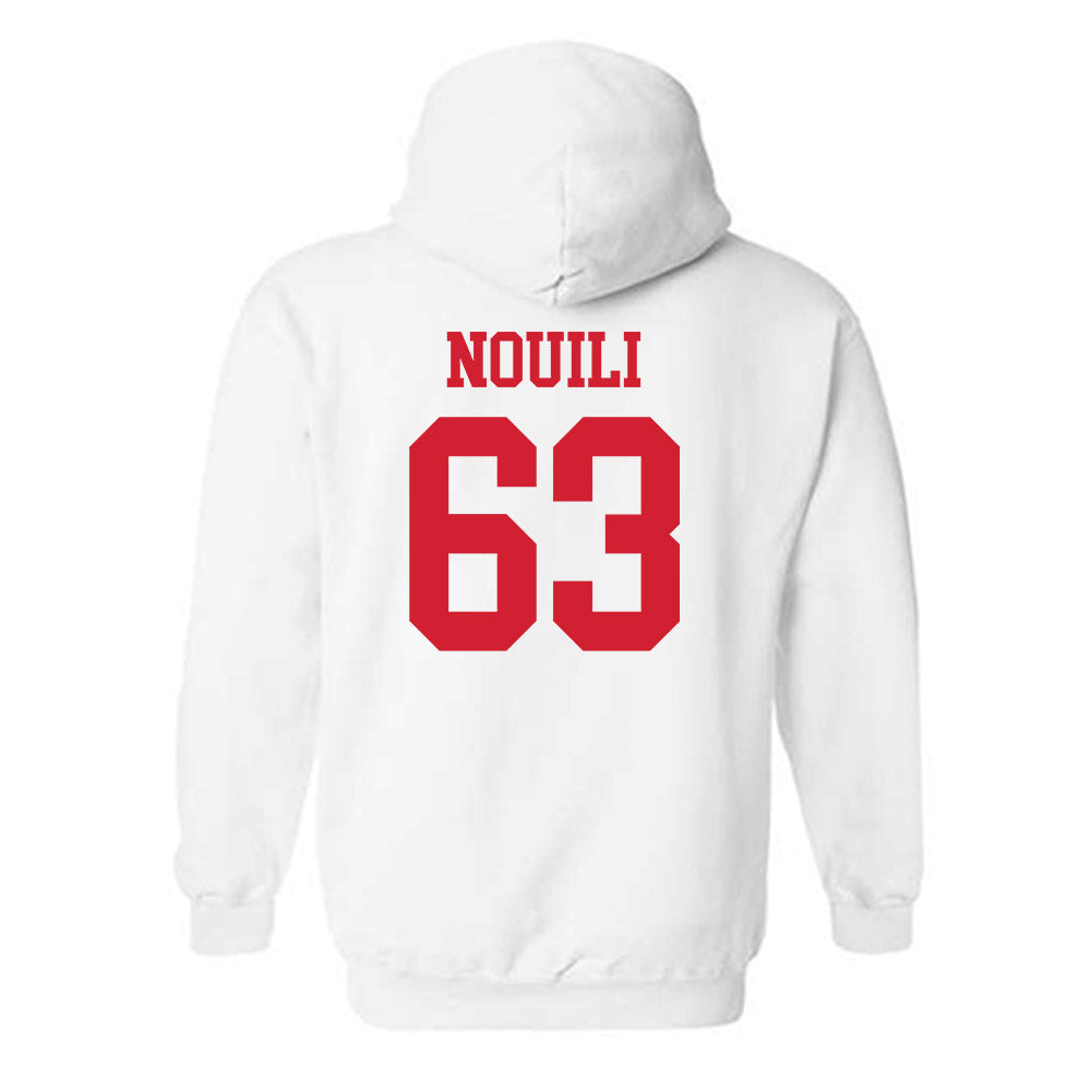 Nebraska - NCAA Football : Nouredin Nouili - Hooded Sweatshirt