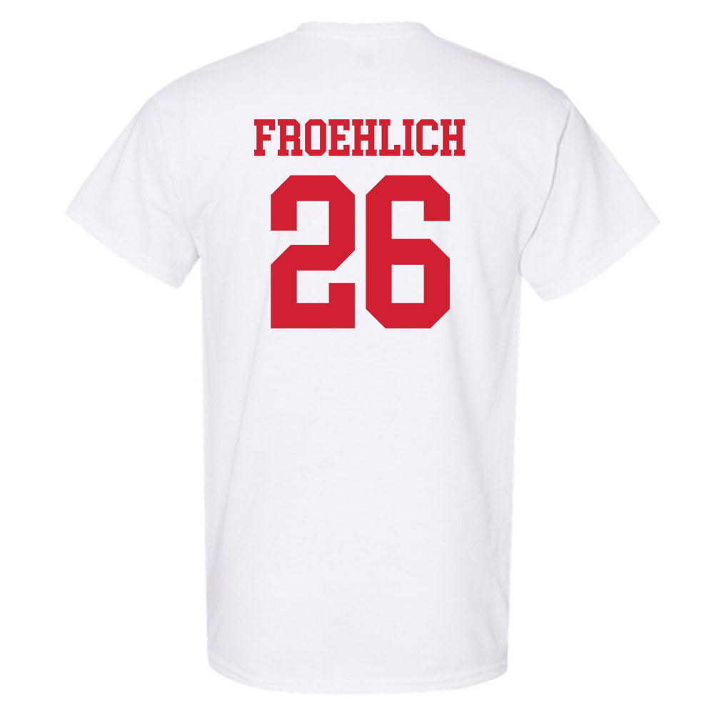 Nebraska - NCAA Baseball : Kyle Froehlich - T-Shirt Classic Shersey