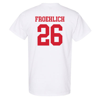 Nebraska - NCAA Baseball : Kyle Froehlich - T-Shirt Classic Shersey