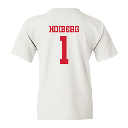 Nebraska - NCAA Men's Basketball : Samuel Hoiberg - Youth T-Shirt Classic Shersey