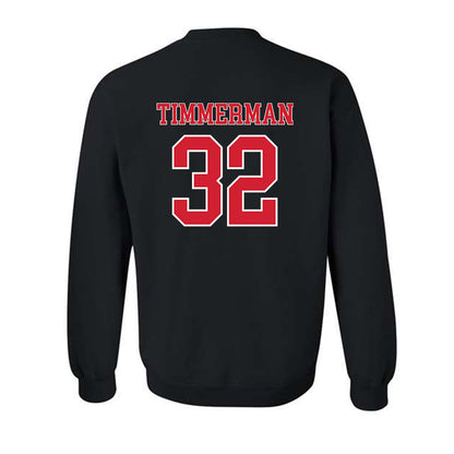 Nebraska - NCAA Baseball : Tucker Timmerman - Crewneck Sweatshirt Classic Shersey